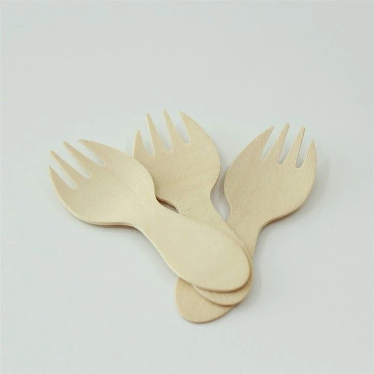 80MM Disposable Wooden Sporks