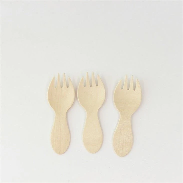 80MM Disposable Wooden Sporks